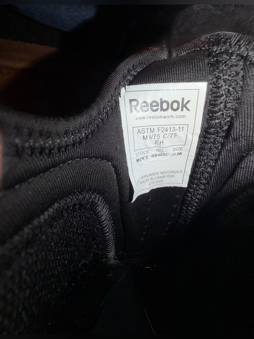 Reebok all-terrain freedom men’s olive green black memory tech trail shoes 11.5 - Picture 9 of 15